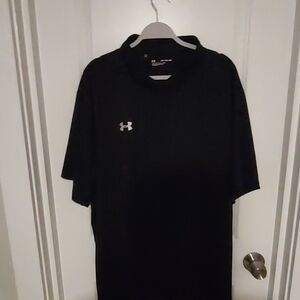 Under Armour Black Polo Shirt
